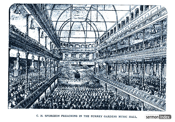 Preaching in the Surrey Gardens Music Hall