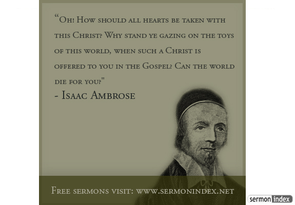 Isaac Ambrose Quote