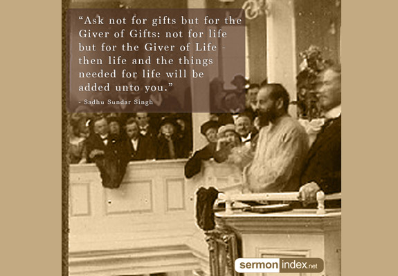 Sadhu Sundar Singh Quote 6