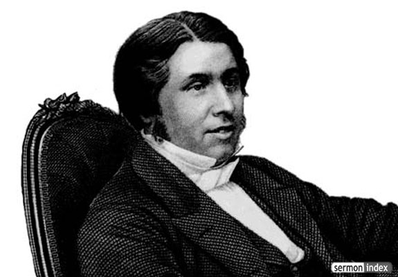 C.H. Spurgeon close up in Chair